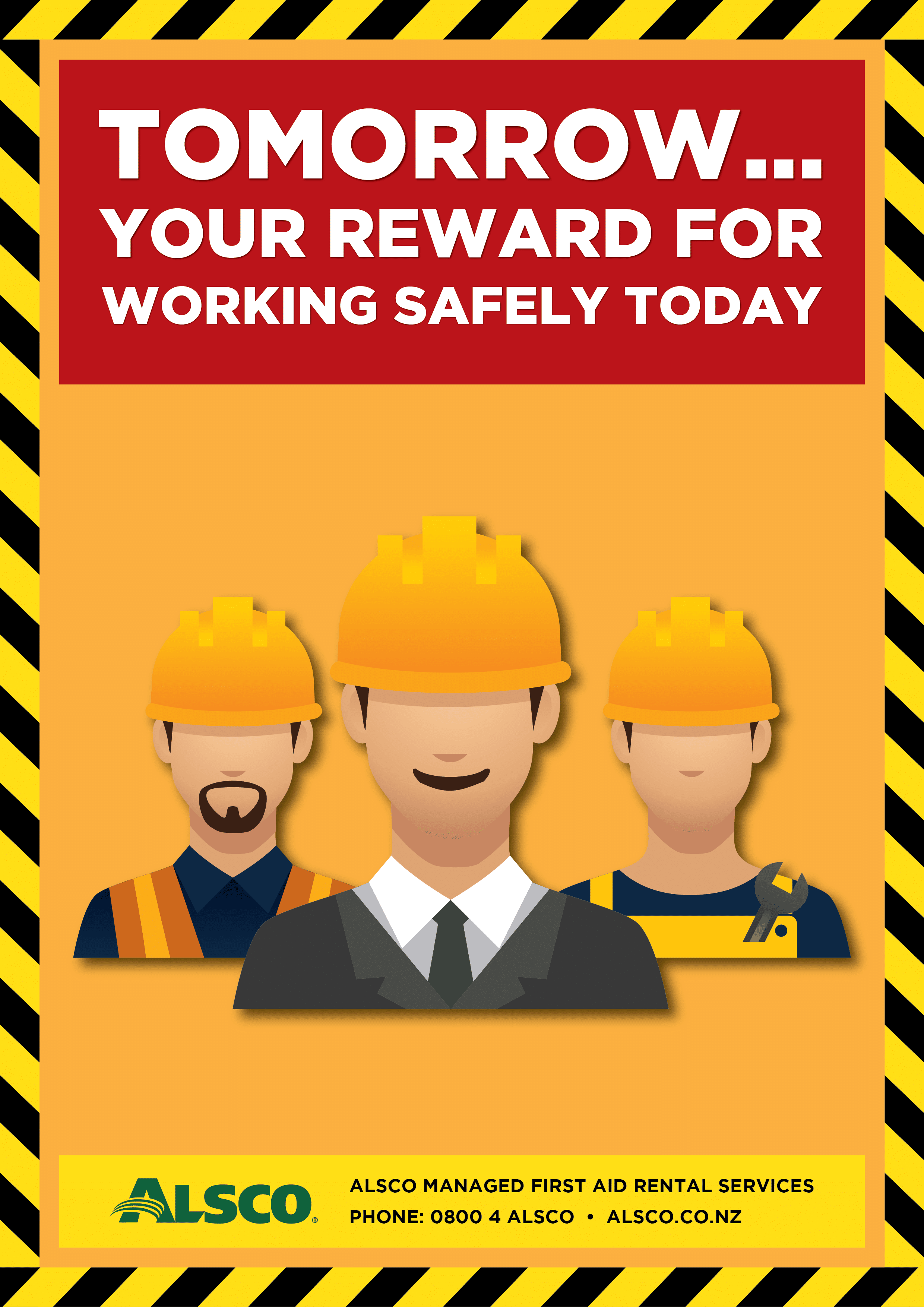 100+ Free Printable Workplace Safety Posters | Alsco NZ