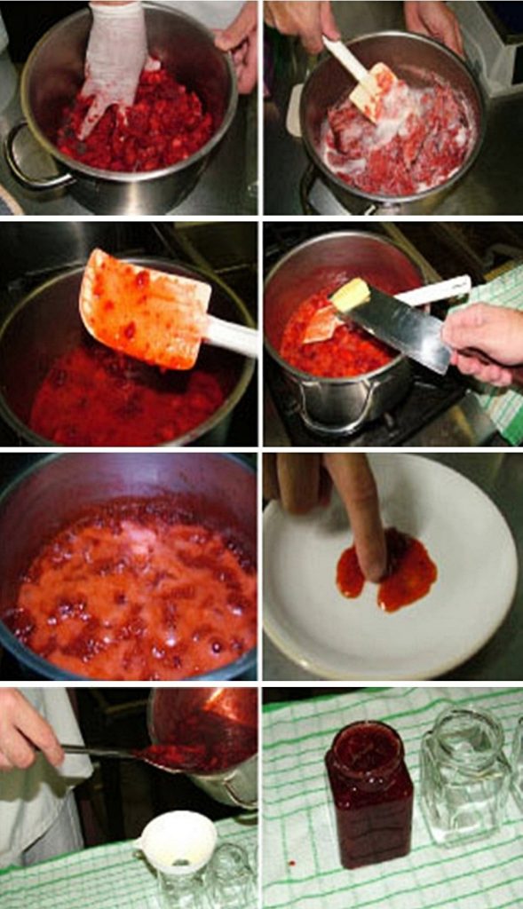Eight easy steps for jam making