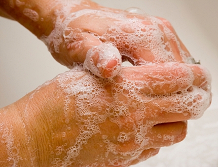 Hand hygiene in nature