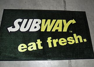Subway Logo Mat