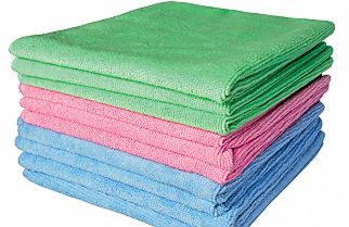 blue pink and green wipes