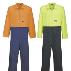 hi viz uniform - two tone polycotton overall