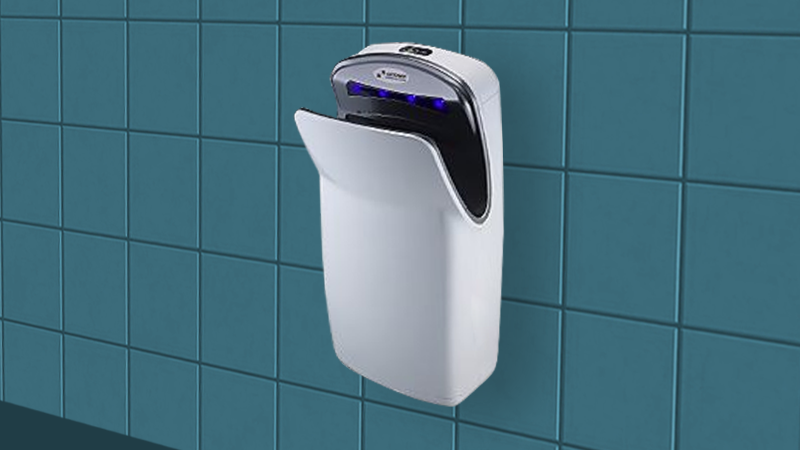 silver jet hand dryer