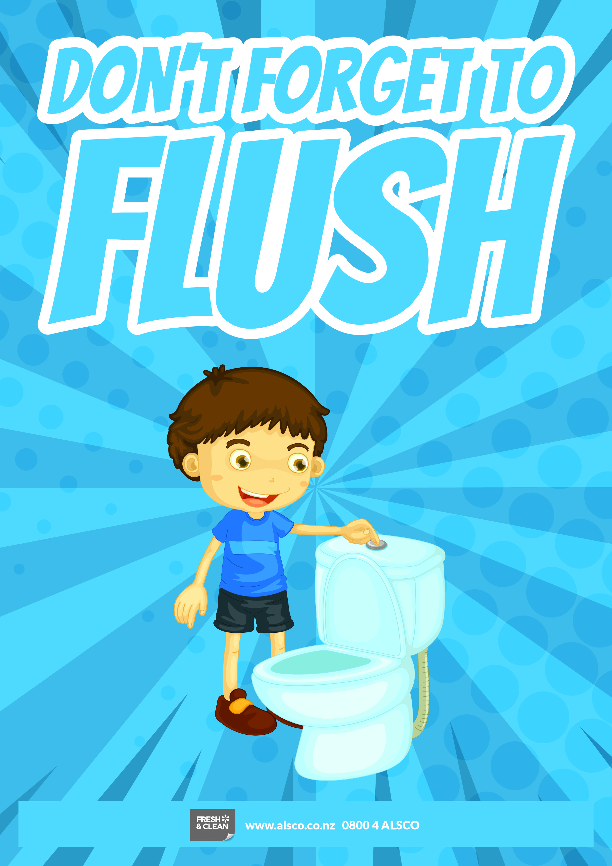 School Children Washroom Posters Alsco New Zealand