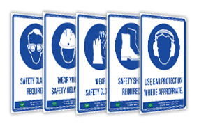 Mandatory Safety Sign Posters