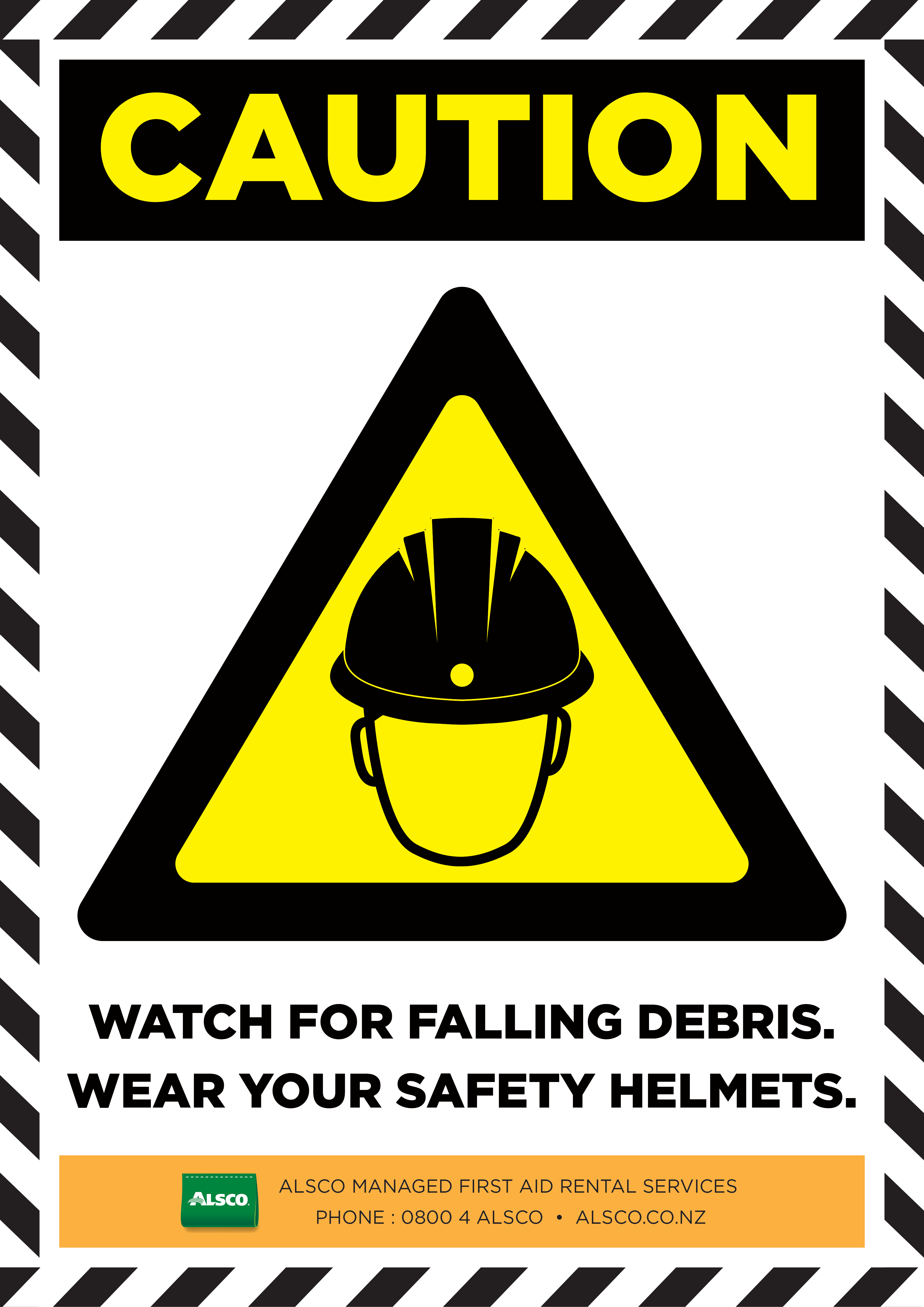 Caution Warning Sign Posters Alsco New Zealand