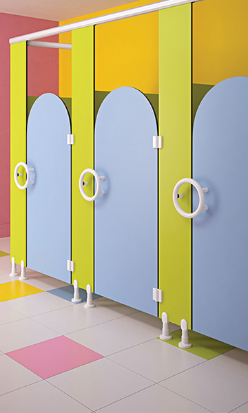 School washroom guide toilet cubicles design