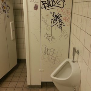 public toilet room
