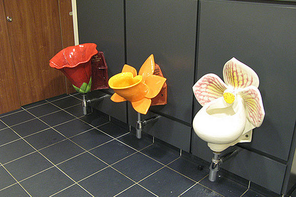 Flower Urinals Dobbies Garden Centre, Shepton Mallett