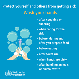 Protect yourself wash your hands