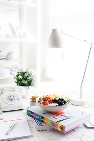 A healthy bowl of berries fresh clean calendar