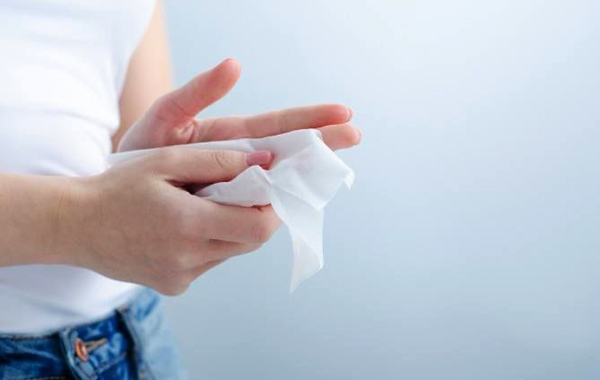 Alcohol Hand Sanitiser wipes